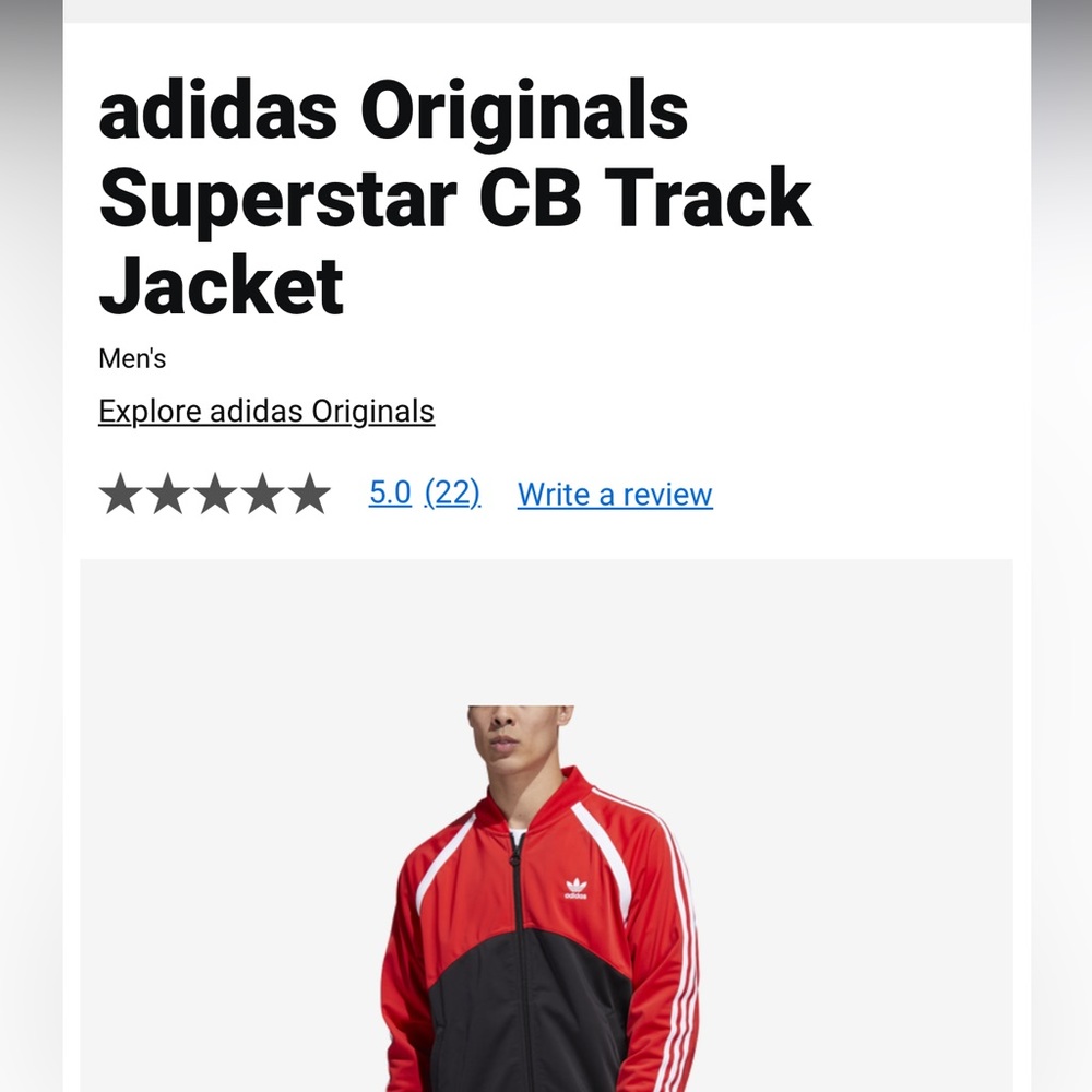 Adidas Originals Superstar CB Track Jacket